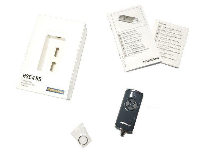 Pilot Hormann HSE 4 BS - BiSecur - Antracytowy1.jpg