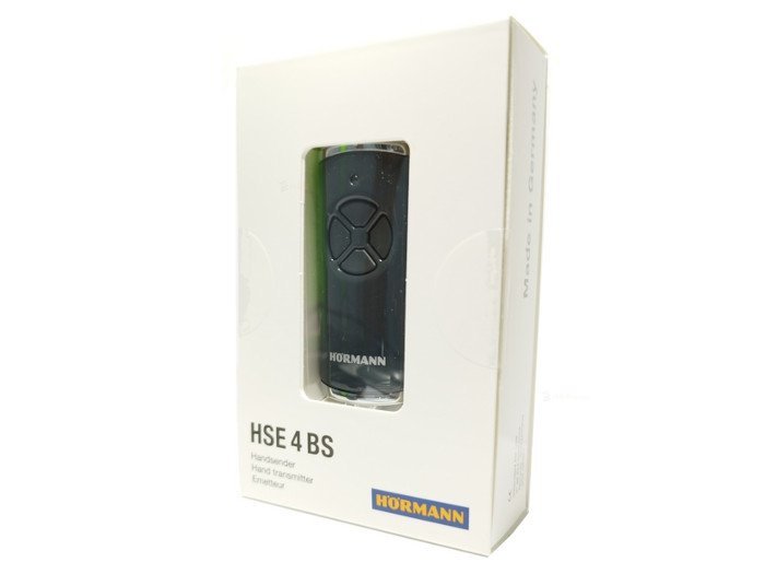 Pilot Hormann HSE 4 BS - BiSecur - Antracytowy2.jpg